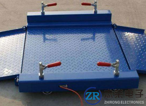 6月28日出售2臺(tái)工廠車(chē)間用3噸小地磅給東莞市惠源建造工程