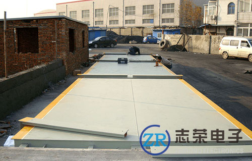 祝賀嘉興市海綿城市建造工程于1月5日訂購(gòu)一臺(tái)地磅秤3x8米